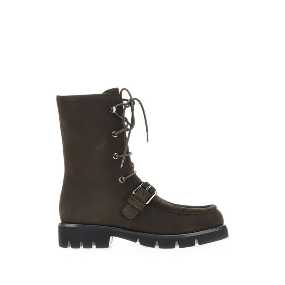 Emporio Armani Women Suede Leather Boots